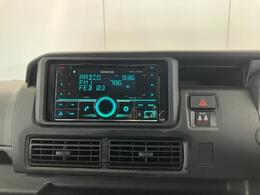 CDレシーバーがついています。お気に入りの音楽を聴きながらドライブをお楽しみいただけます♪