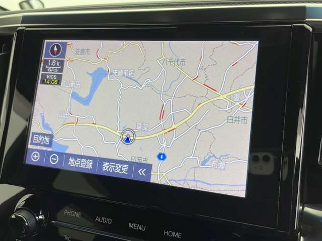 【カーナビ】ナビ利用時のマップ表示は見やすく、いつものドライブがグッと楽しくなります！