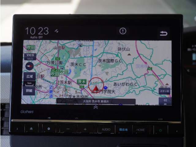 ◆ホンダ純正9インチメモリーナビ（LXU-237NBi)が装着されています。◆初めての場所もナビゲーションがご案内！楽しい旅行をサポートします。