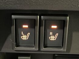 【シートヒーター】寒い日に重宝するシートヒーター！エアコンより早く温まってくれるので寒がりの人も安心ですね♪エアコンの温風は乾燥するから苦手、という方にもをおすすめです。