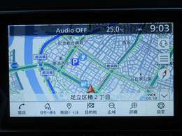 ナビは日産コネクト対応メモリーナビが装備されています。