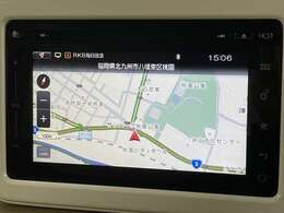 【純正ナビ】専用設計で車内の雰囲気にマッチしたナビが装備されています！利用時のマップ表示は見やすく、いつものドライブがグッと楽しくなります！