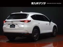 【CX-8】「TIMELESS EDGY」です。 普遍的な美しさや上質なデザインで心地良い刺激を届けるという意味が込められています。