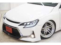 マークXのスポーティさのあるG’sバンパーで製作しております！！