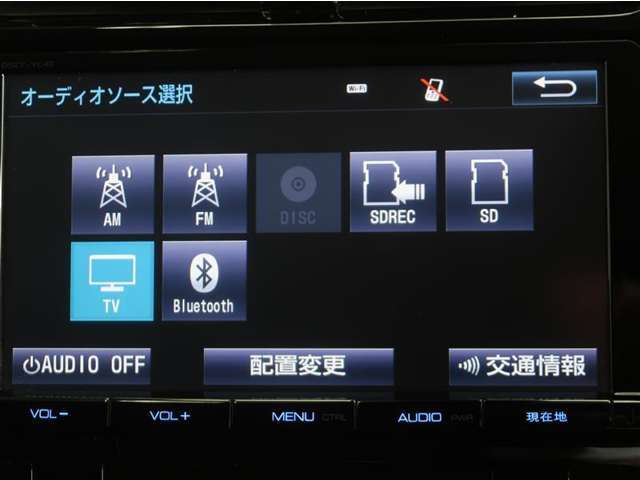 携帯電話とBlue Toothの連携により車の中でハンズフリー通話が可能です。
