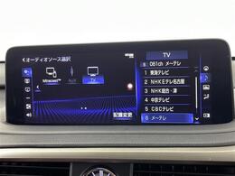 【フルセグ】地上デジタルテレビ放送サービスをハイビジョン画質で視聴したり、データ放送を受信したりすることができます。