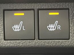 【シートヒーター】寒い日に重宝するシートヒーター！エアコンより早く温まってくれるので寒がりの人も安心ですね♪エアコンの温風は乾燥するから苦手、という方にもをおすすめです。