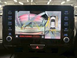【パノラミックビューモニター】を装備で駐車が苦手な方でも安心です。