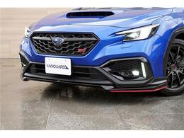 大人気ディーラーオプションのSTI製フロントアンダースポイラー・フロントアンダーリップ（チェリーレッド）装備☆