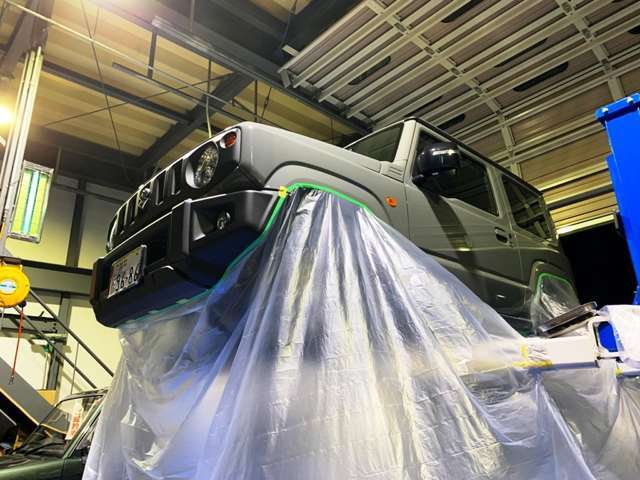 自社オプションプラン！フロアー裏シャーシ回り塩害防止施工
