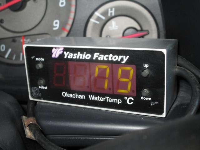 岡ちゃんウォーターテンプで水温を数値で細かく表示できます！