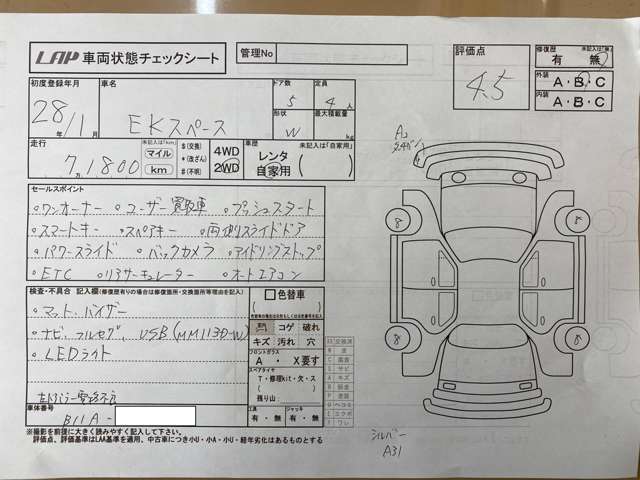 ◆程度の良い車両を展示していますので来店時に即決の成約率が高いです。この車両が気になった方は、すぐに電話連絡をお願いしています。成約は早い者勝ちです。