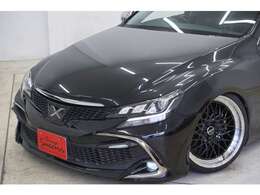 マークXのスポーティさのあるRDSバンパーで製作しております！！