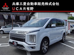 三菱 デリカD：5 2.2 P ディーゼルターボ 4WD 10.1型ナビ　マルアラ　後側方車両検知