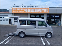 スズキ エブリイ 660 ウィズ 車いす移動車 助手席側リアシート付 5AGS車 4WD 