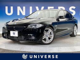 BMW 5シリーズ 523i Mスポーツ ザ ピーク 黒革シート　レーダークルーズ　純正ナビ