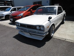 日産 スカイラインクーペ ハコスカ2ドアHT　R仕様ソレタコディアル 3.0Lハイカム純正ホワイトガラスF.R