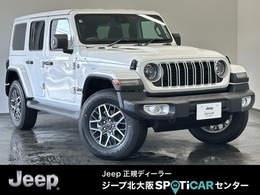 ジープ ラングラー アンリミテッド サハラ 4WD 登録済未使用車　マイナーチェンジ後モデル