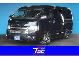 トヨタ ハイエース 2.7 GL ロング ミドルルーフ 4WD 後期4型ベットキッド禁煙ツインモニター