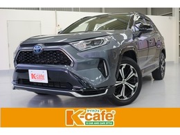 トヨタ RAV4 PHV 2.5 ブラック トーン E-Four 4WD ワンオーナーΔSOC　0.5　　ナビ　HUD