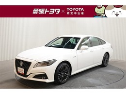 トヨタ クラウン ハイブリッド 2.5 S スポーツ スタイル ドラレコ・パノラミックモニタ・ブラインド