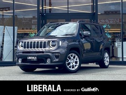 ジープ レネゲード リミテッド ACC ナビ Bカメ 黒革 温席 DTV 社外ETC