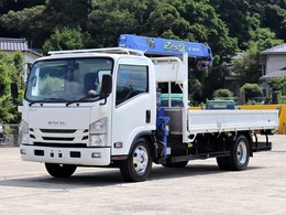 いすゞ エルフ 4t 4段クレーン付 ラジコン 超ロング 2RG-NPR88YN