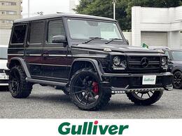 メルセデス・ベンツ Gクラス G350 ブルーテック ロング ディーゼルターボ 4WD 社外22インチアルミ 社外9インチモニター