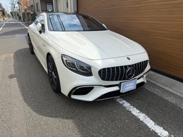メルセデスAMG Sクラスクーペ S63 4マチック 4WD パナメリカーナグリル保護フィルム付き