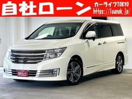 日産 エルグランド 2.5 ライダー 4WD TK1065両側スライドドア　新品タイヤ