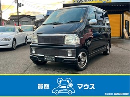 ダイハツ アトレーワゴン 660 エアロダウンビレットターボ ロールーフ 4WD ETC キーレス フォグ 純正アルミ