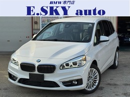 BMW 2シリーズグランツアラー 218i ラグジュアリー レザーシート　Bカメ　Pゲート