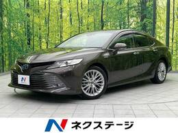 トヨタ カムリ 2.5 G レザーパッケージ 純正8型ナビ　黒革シート　禁煙車　ETC