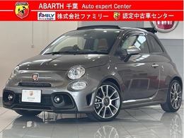 アバルト 595C ツーリズモ カープレイ　ドラレコ前後 ETC　茶革　認中