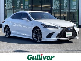 レクサス ES 300h Fスポーツ サンルーフ TRDエアロ 純正12.3型ナビ バッ