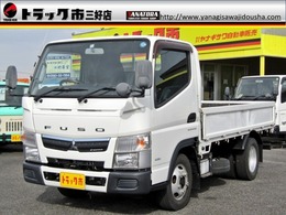 三菱ふそう キャンター 3.0 全低床 ディーゼルターボ 2トン平ボディ　ナビTV　ETC　AT車