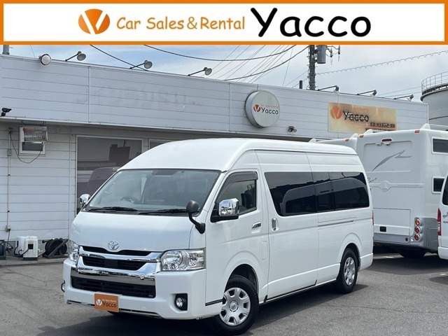 R4年　ハイエースV　ドリームエーティ製　Walk　タイプA　1オーナー　禁煙　4WD　寒冷地　長さ538幅188高さ226　乗車9名就寝目安3名　パノラミックビュー　Bカメラ　外部・走行充電　LEDヘッドライト