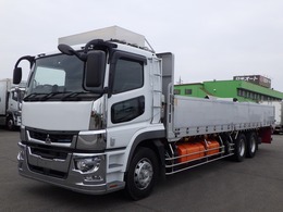 三菱ふそう スーパーグレート 平ボディ 10t超　アルミブロック 床鉄板　スタンション　管理番号C41633
