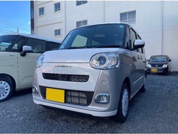 ダイハツ ムーヴキャンバス 660 ストライプス G 届出済未使用車 後席両側スライドドア 360