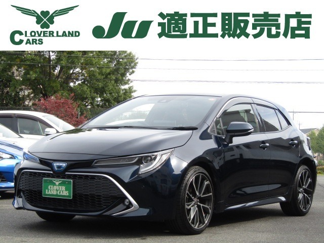 【クローバーランドカーズです、当店のお車をご覧頂きまして誠に有難うございます！！】R3年カローラスポーツハイブリッドGZ・衝突軽減ブレーキ・レーンキープアシスト・コーナーセンサー・ブラインドスポットモニター