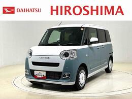 ダイハツ ムーヴキャンバス 660 ストライプス G LEDオートライト・フォグランプ　電動パ