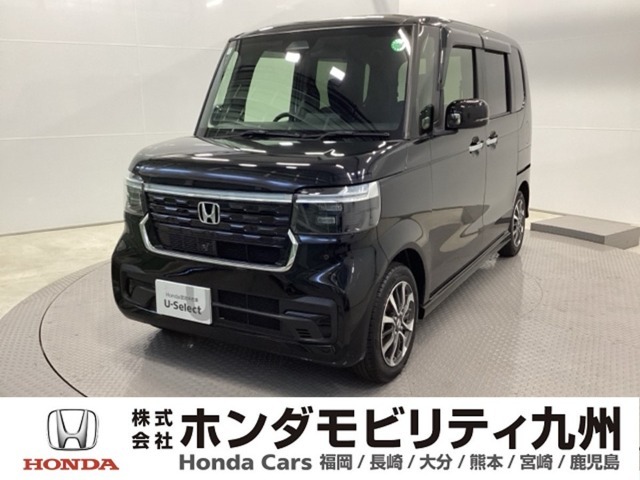 【NBOXカスタム】が入庫しました。人気の軽自動車　ホンダのNシリーズ。　装備も充実、お買い得の一台です。