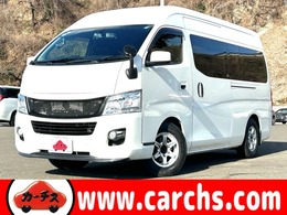 日産 NV350キャラバンワゴン 2.5 GX スーパーロングボディ ハイルーフ 低床 禁煙車/片側スライドドア/バックカメラ