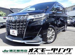 トヨタ アルファード ハイブリッド 2.5 G E-Four 4WD アルパインビックXナビ後席モニター後期型