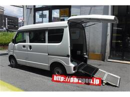 スズキ エブリイ 660 ウィズ 車いす移動車 助手席側リアシート付 キーレス