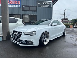 アウディ A5 2.0 TFSI クワトロ Sラインパッケージ 4WD 326power車高調 SSR　社外アッパーアーム
