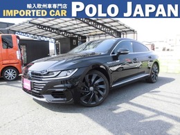 フォルクスワーゲン アルテオン Rライン 4モーション アドバンス 4WD 禁煙 SR 黒革 ナビTV ETC 360カメラ