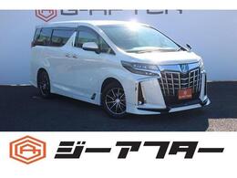 トヨタ アルファード ハイブリッド 2.5 SR E-Four 4WD TRDフルエアロ純正10型ナビRエンタ3眼LED