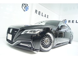 トヨタ クラウン ハイブリッド 2.5 RS アドバンス 新品エアサス(エアフォース社製)　新品WORK