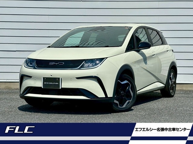 R7年式　BYD　DOLPHIN　スタンダード　弊社試乗車使用　走行距離約4000キロ　全方位モニター　クルーズコントロール　12.8インチ大型ディスプレイ　入庫しました！
